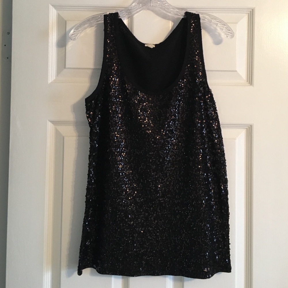 J.Crew sequined tank