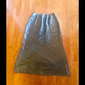Venezia RARE shiny silk skirt