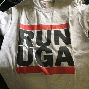 Georgia RUN UGA tee