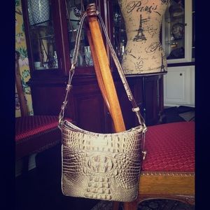 Authentic Brahmin leather shoulder bag