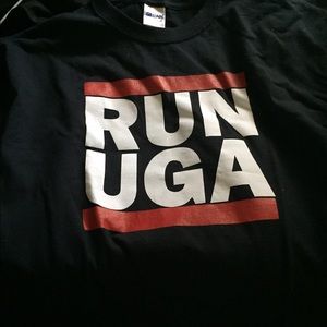 Georgia RUN UGA tee