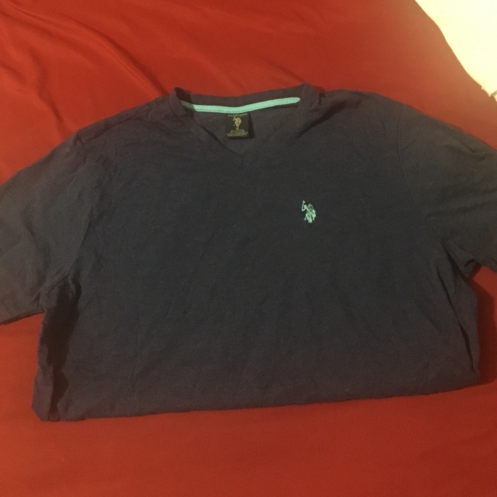 Men's blue polo tshirt