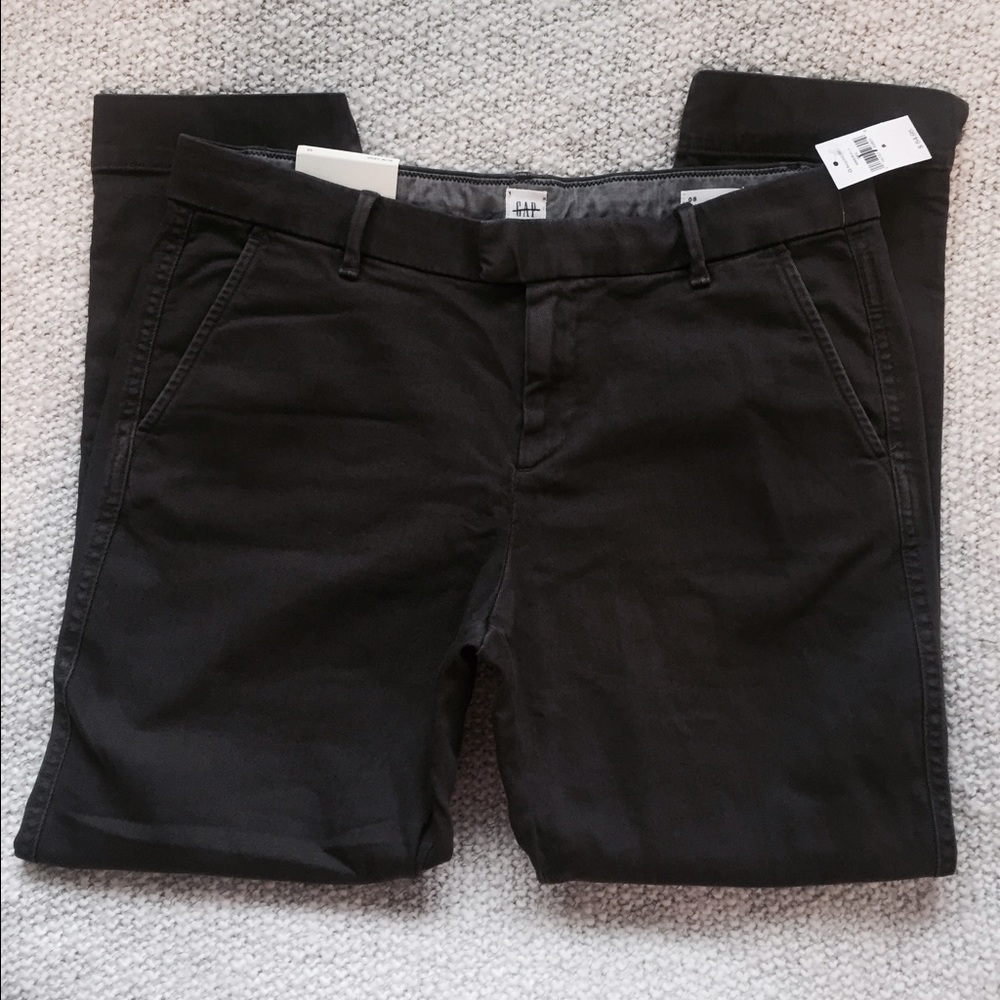 gap slim crop pants