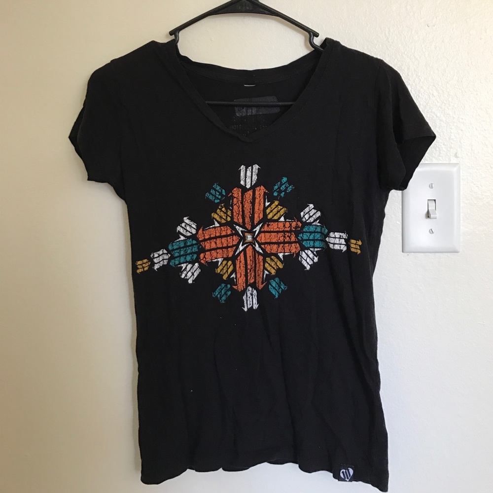 Black "We All Ride" tee