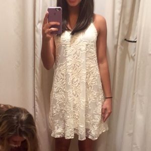 Cream Dress