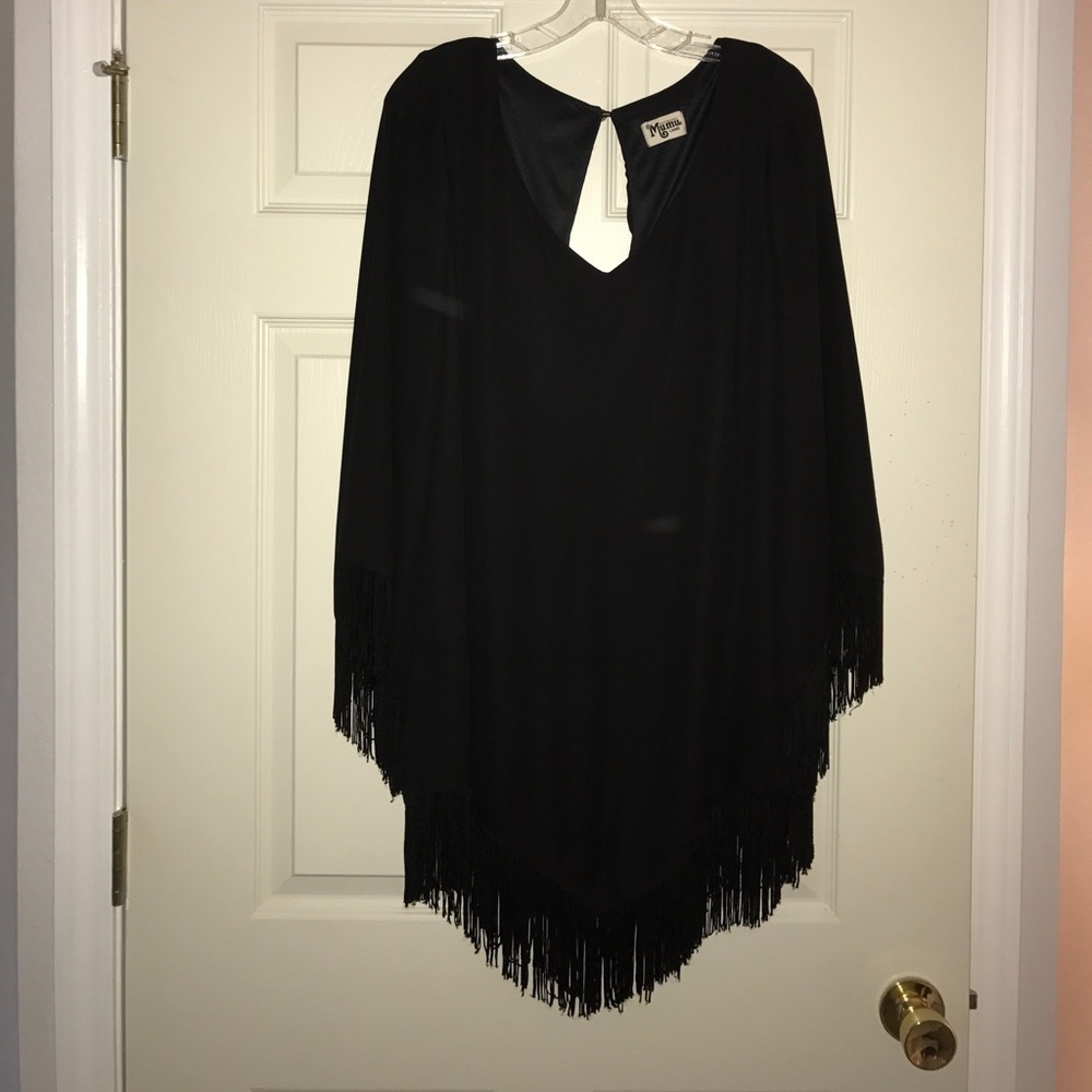 SHOW ME YOUR MUMU FRINGE TUNIC