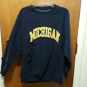 University of Michigan sweatshirt
