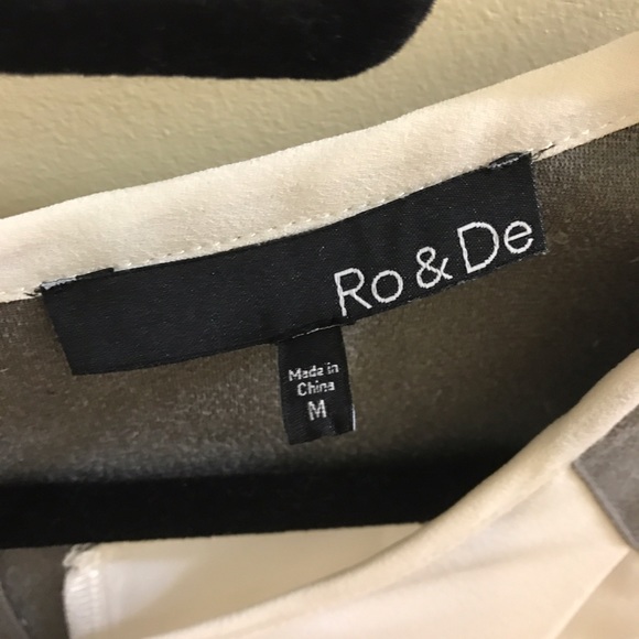 Nordstrom Ro & De white sleeveless blouse - Picture 4 of 4