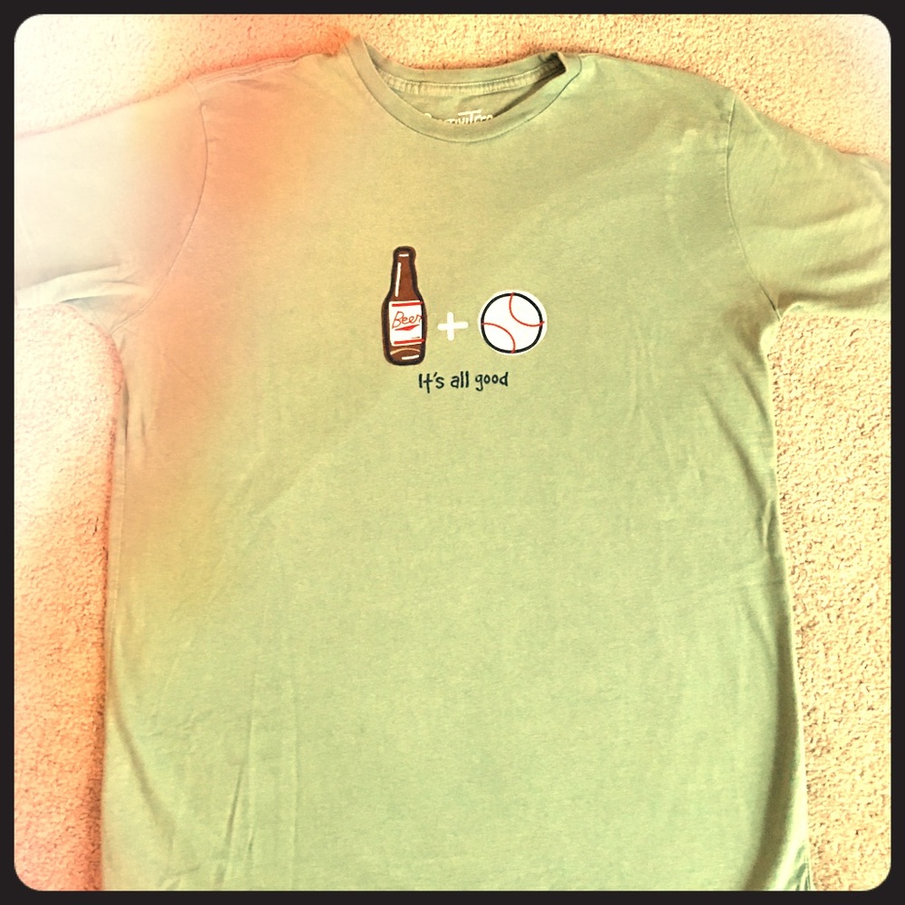 *FINAL PRICE* “Its All Good" baseball shirt