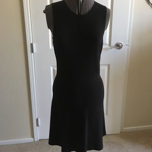 Theory Black Sleeveless Dress