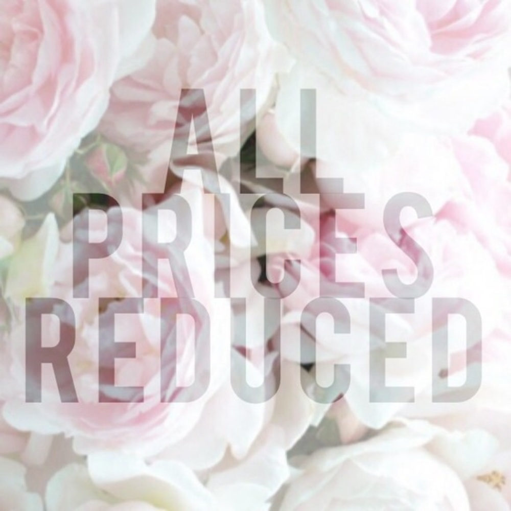 All prices have been reduced!
