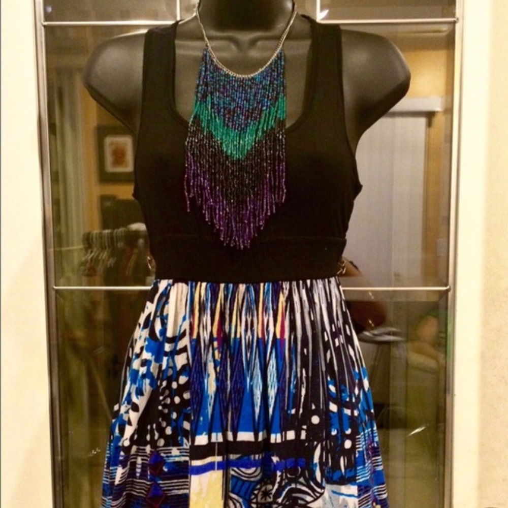 Colorful tank/ short dress