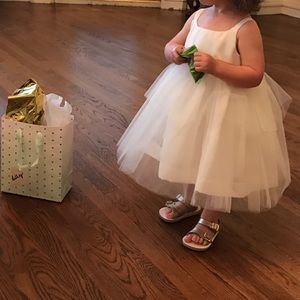 US Angels 18 mo Flower Girl Dress