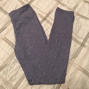 LuLaRoe Leggings Kids L/XL - Heather Blue