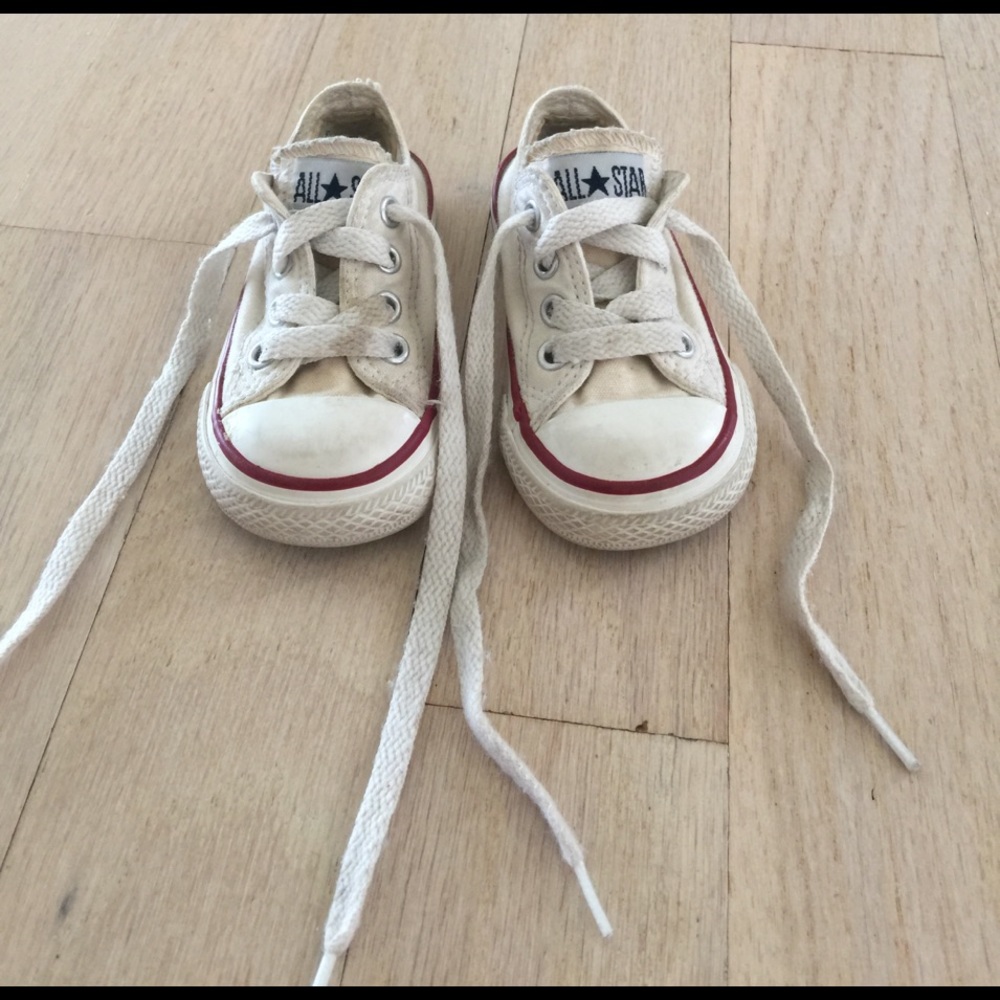 White toddler converse