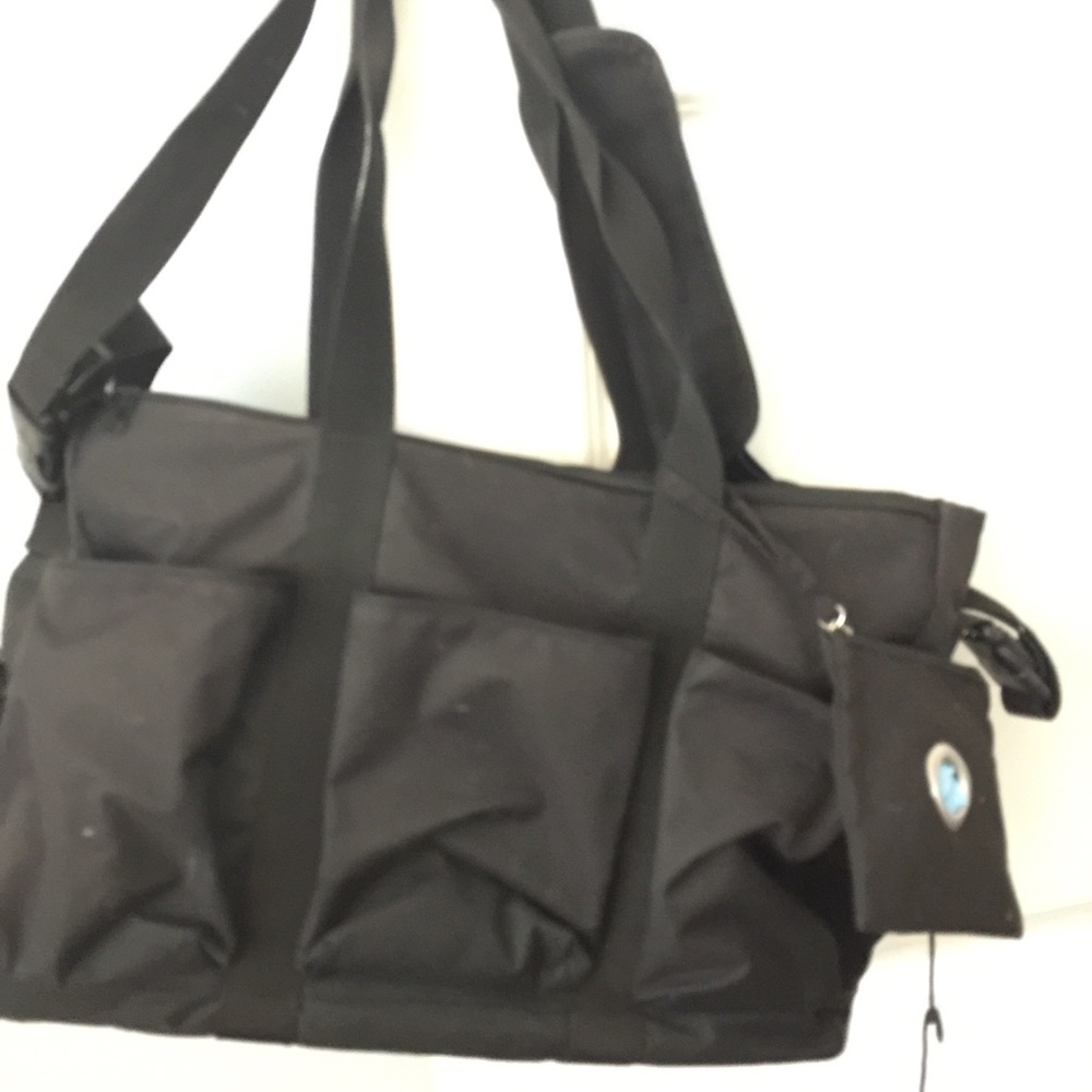 Skip Hop diaper bag.