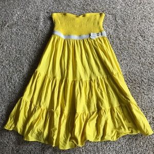 Juicy couture yellow spring dress