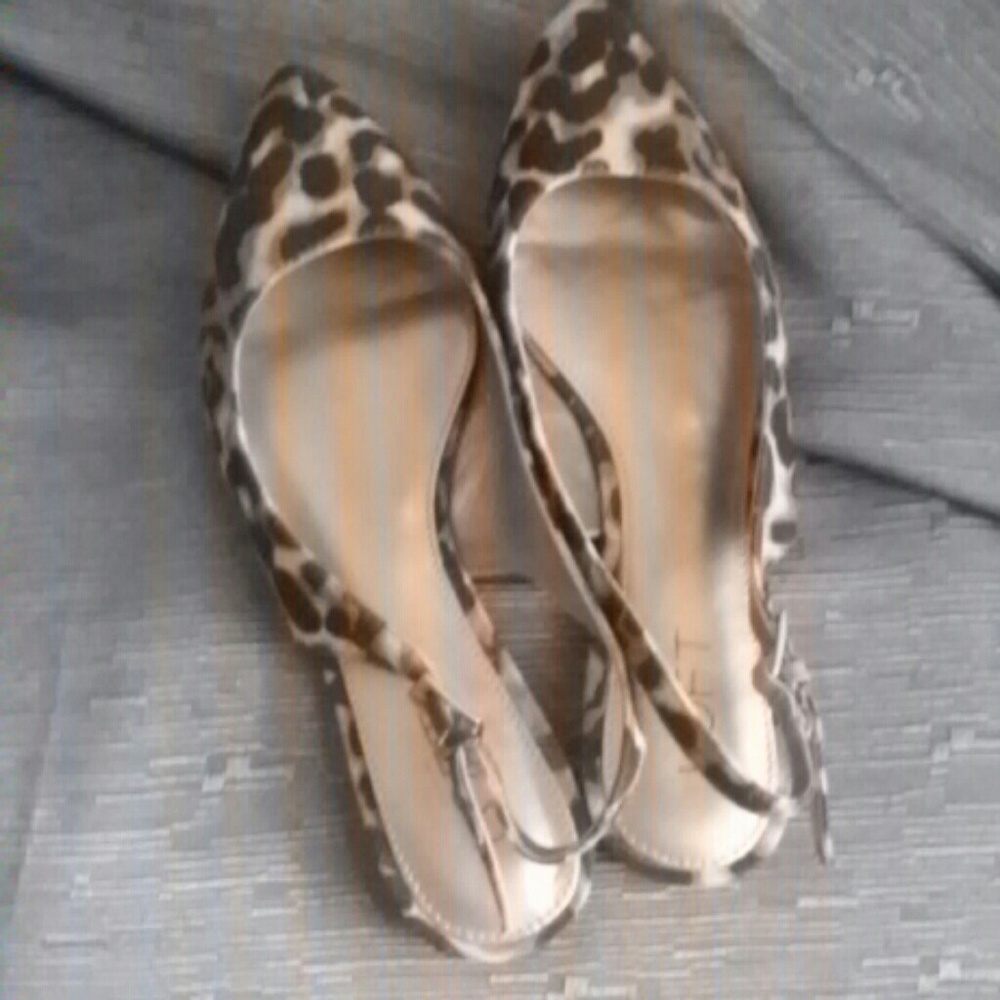 Loft Leopard Sling, Size 5