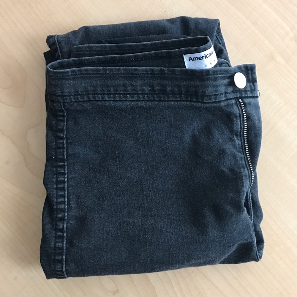 Black American Apparel Easy Jean