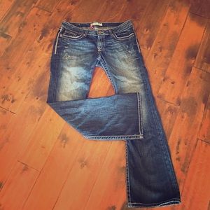 BKE Stella boot medium dark wash