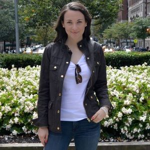 J Crew Field Jacket in Black