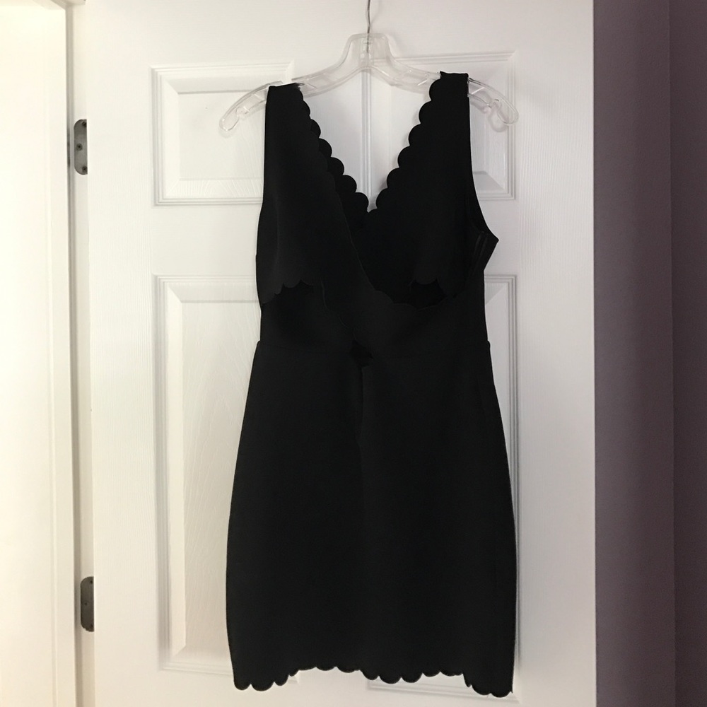 Top shop scalloped cut out dress - worn once