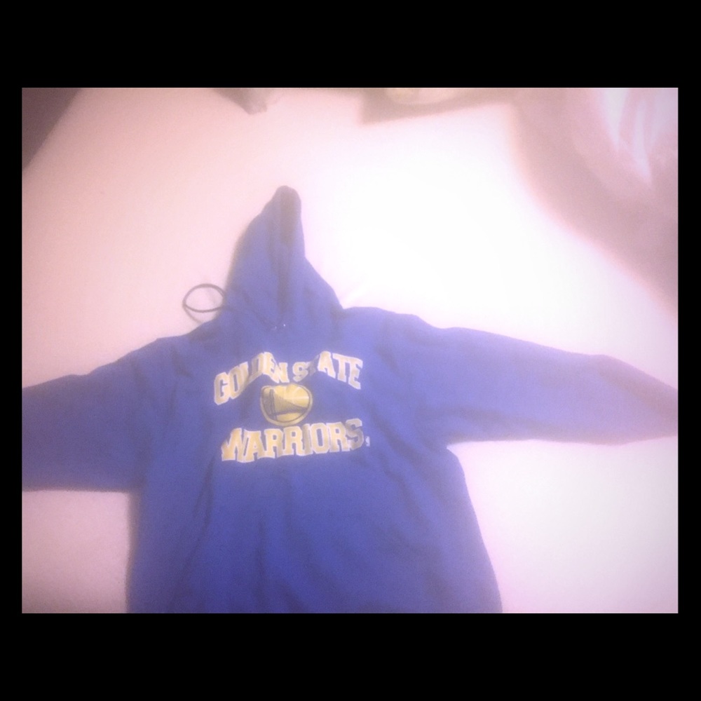 Authentic Warriors hoodie size large