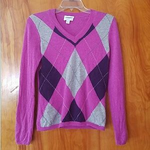 Charter Club Argyle Sweater