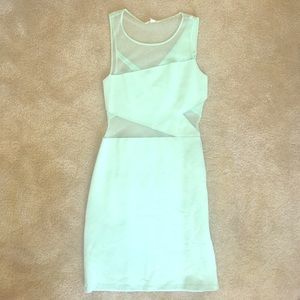 Silence + Noise | Medium | Light Aqua Mini Dress