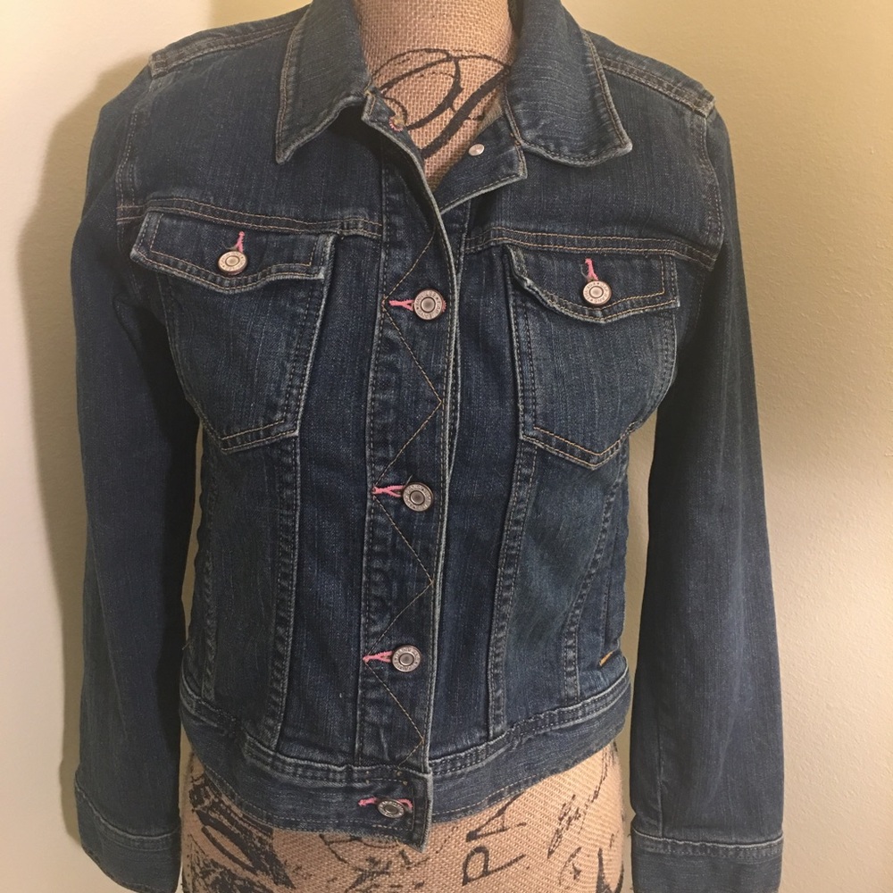 EUC GAP Kids jean jacket XXL