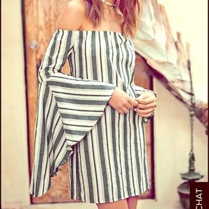 Lulu's Off The Shoulder Dress