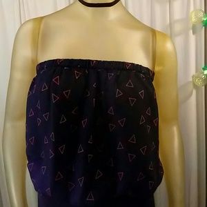 Awesome O'NEILL brand smock waist tube top