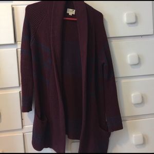 Pacsun LA Hearts Long Cardigan