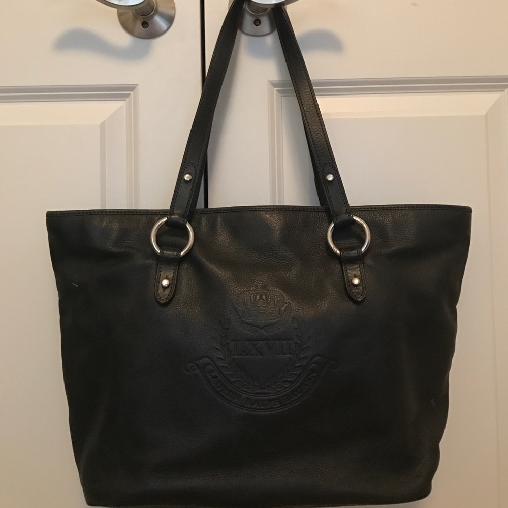 Ralph Lauren leather tote bag