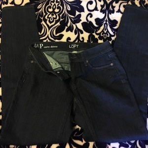 Loft curvy skinny jean