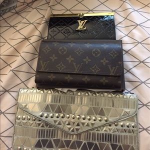 3 mixed brand Clutch bundle. accepting offers.
