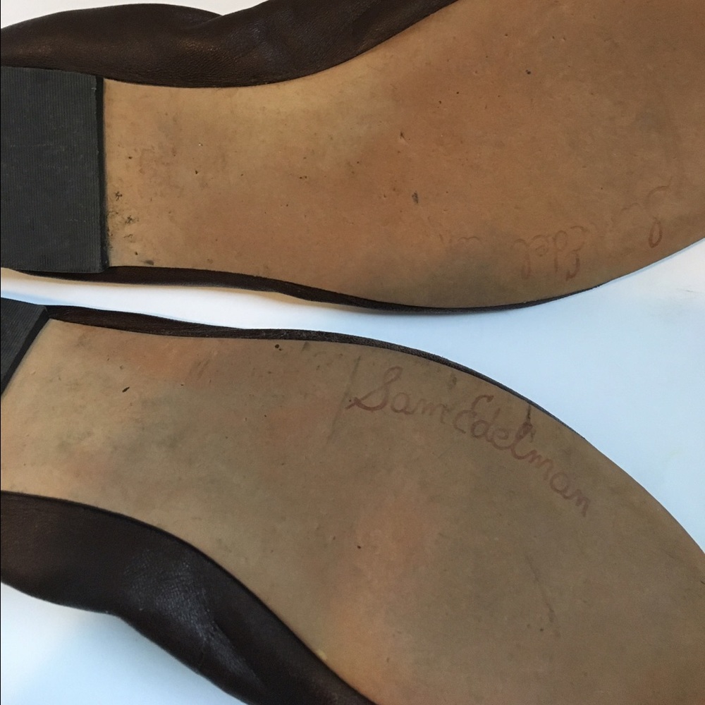 SOLD: Sam Edelman Felicia brown Ballet Flats - Picture 4 of 4