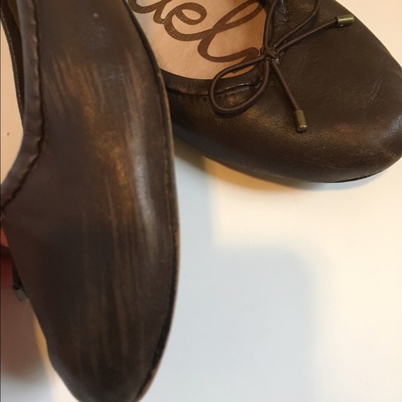 SOLD: Sam Edelman Felicia brown Ballet Flats - Picture 2 of 4