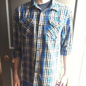 The North Face flannel shirt