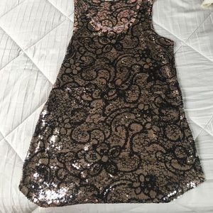 Sequined tank
