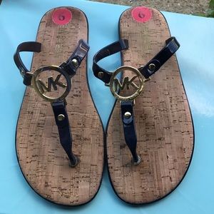 Michael Kors Navy sandals!