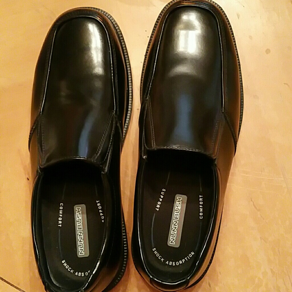 Nunn Bush dynamic comfort  men's black loafers