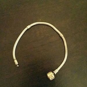 14 k Gold Pandora bracelet