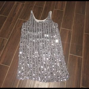 INC Sequined Mini Dress