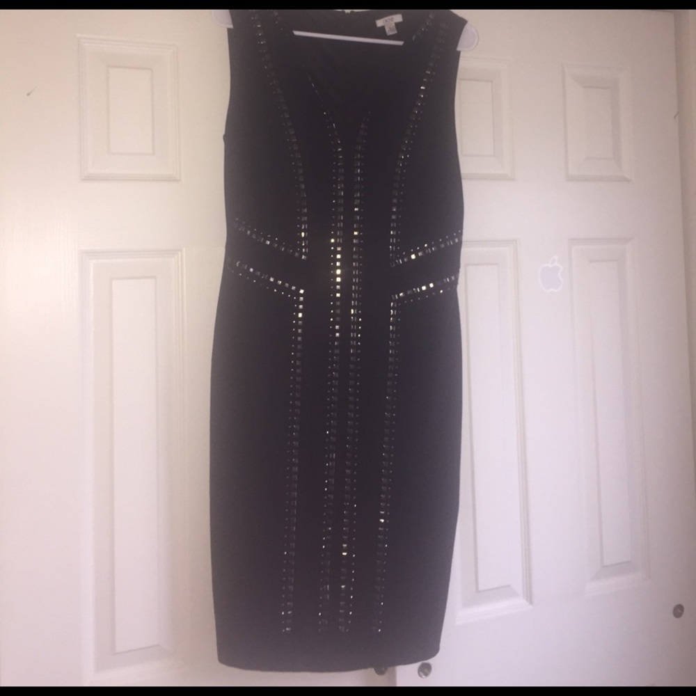 Black Studded Dress