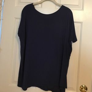 Navy short sleeve Piko