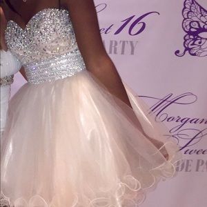 Short glam dress. Sherri Hill look alike
