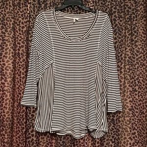 Black And White Striped Shirt