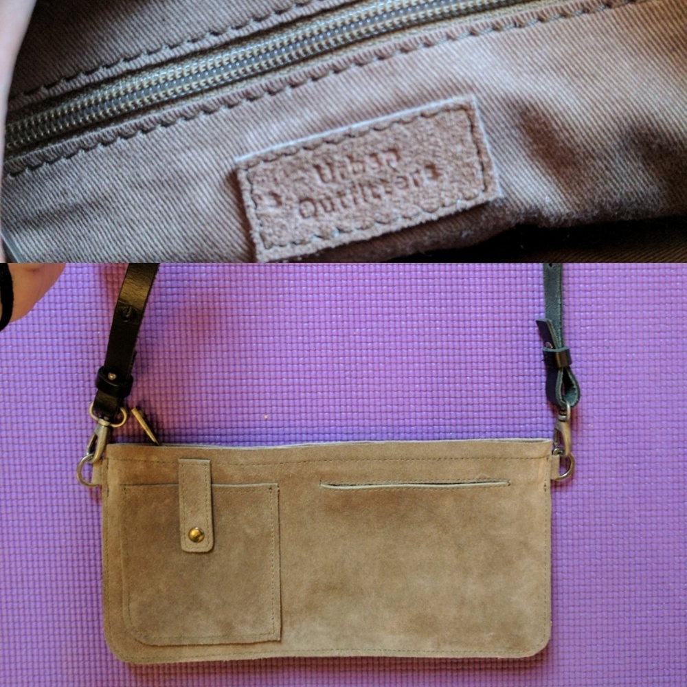 Urban Outfitters 100% suede convertible bag 3-in-1