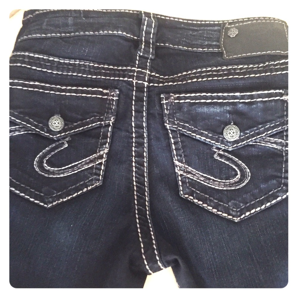 Silver jeans